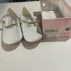 New White Patent Leather Dress Shoes